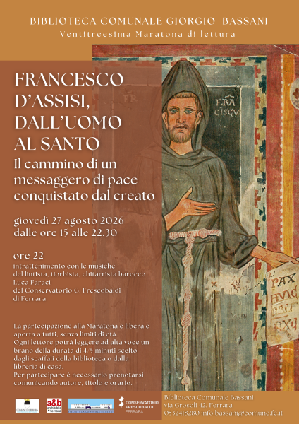 Maratona di lettura_Bassani_27-8-2026